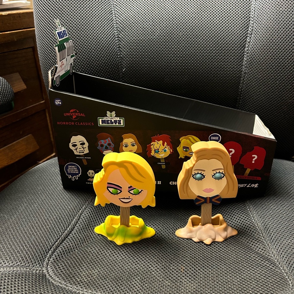 meltz mystery vinyl LOT by Culture fly! Horror Tiffany from Chucky & Megan!